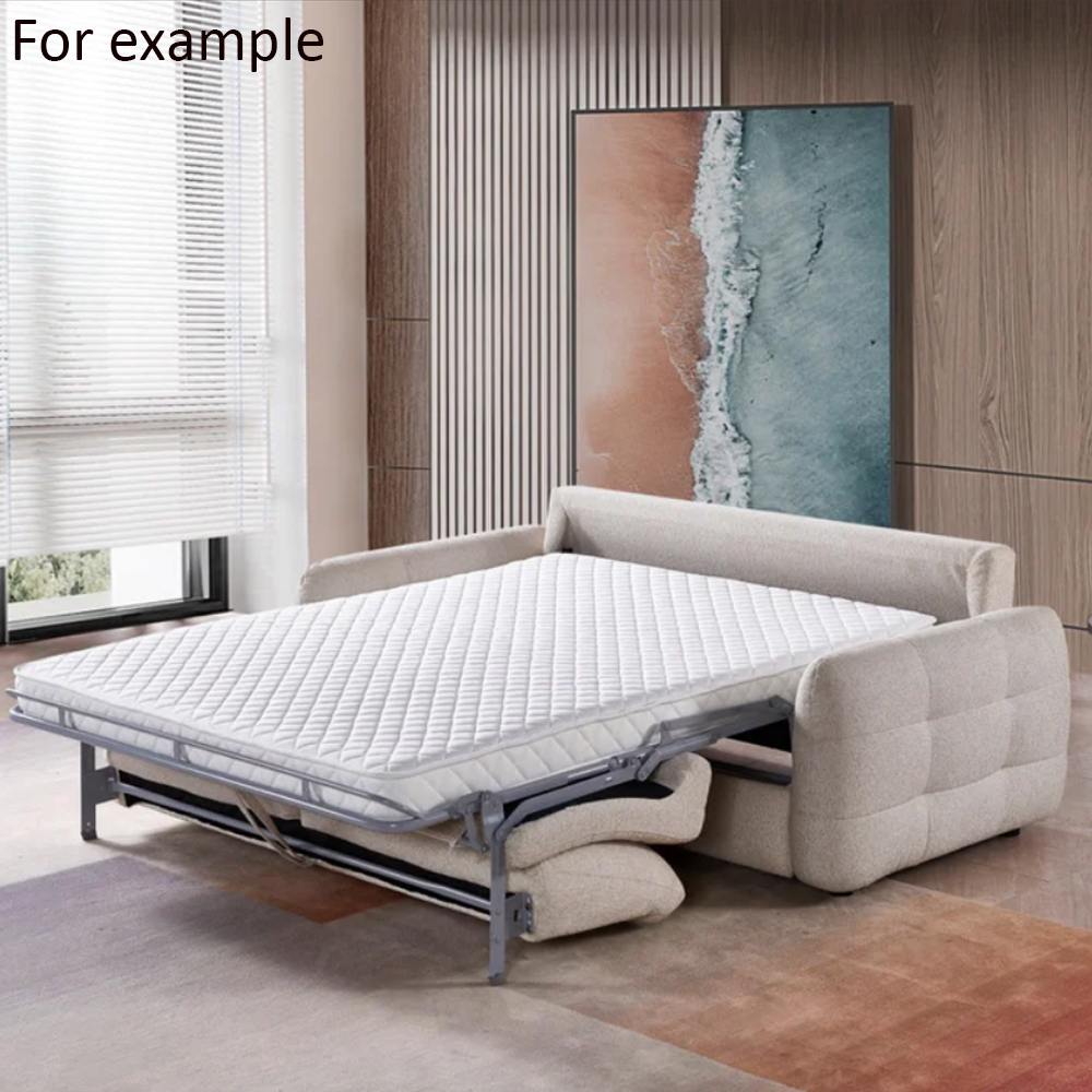 Arvane Fabric 3 Seater Sofa Bed in Grey