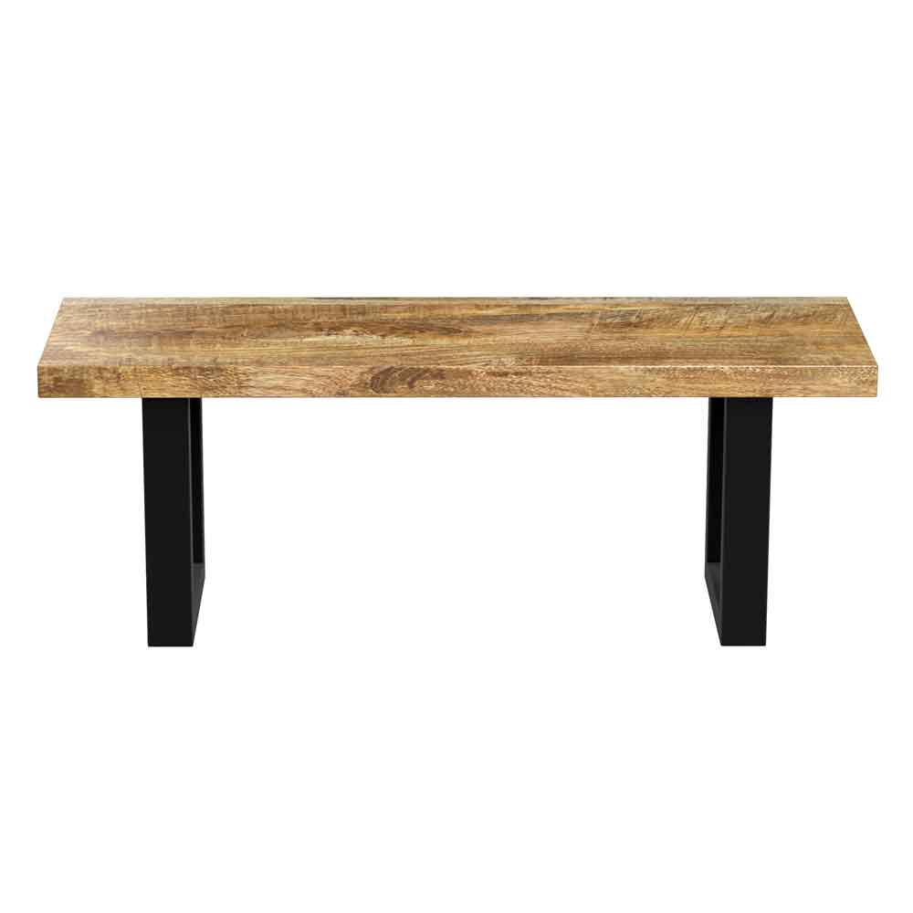 Arzano 180cm Mango Wood Dining Table with U Shape Legs