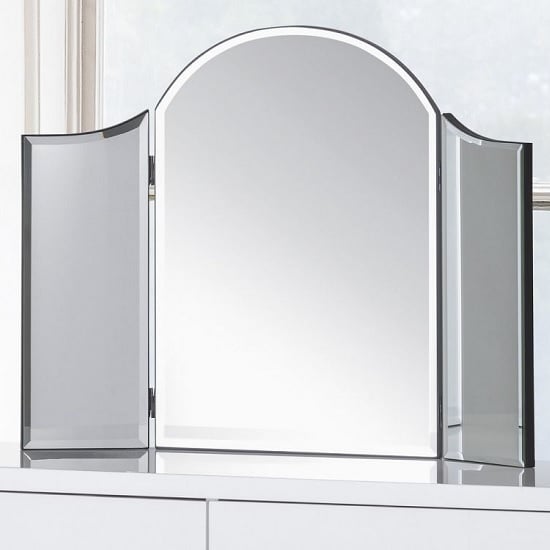 Read more about Cabriole curved dressing table mirror