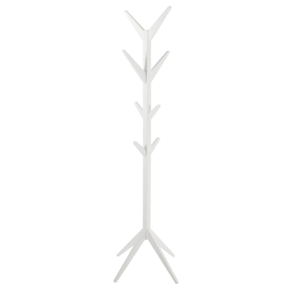 Ascot Wooden Coat Hanger In White
