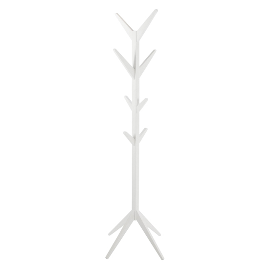 Ascotoa Wooden Coat Stand In White_2