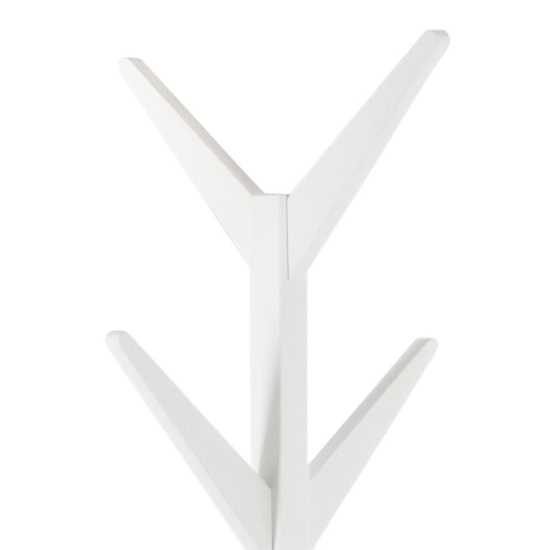 Ascotoa Wooden Coat Stand In White_3