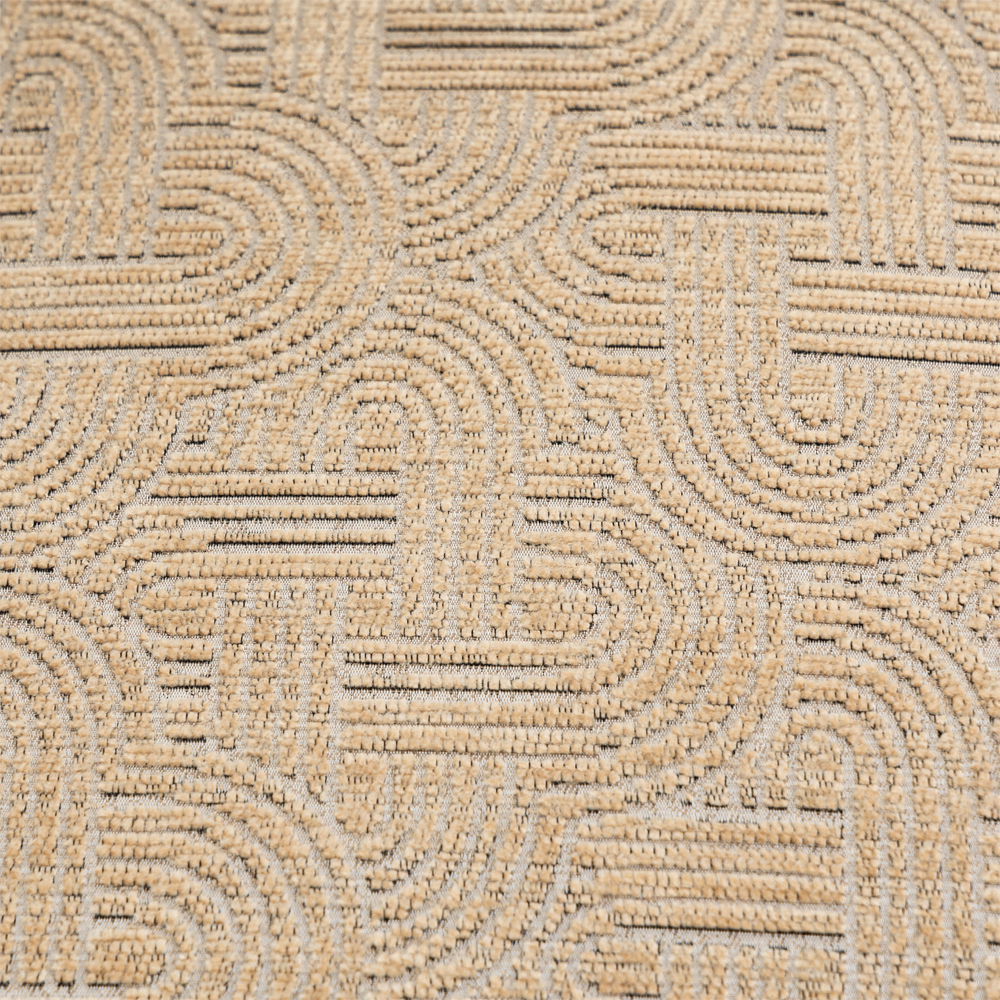 Aseron Fabric Swivel Accent Chair in Oatmeal