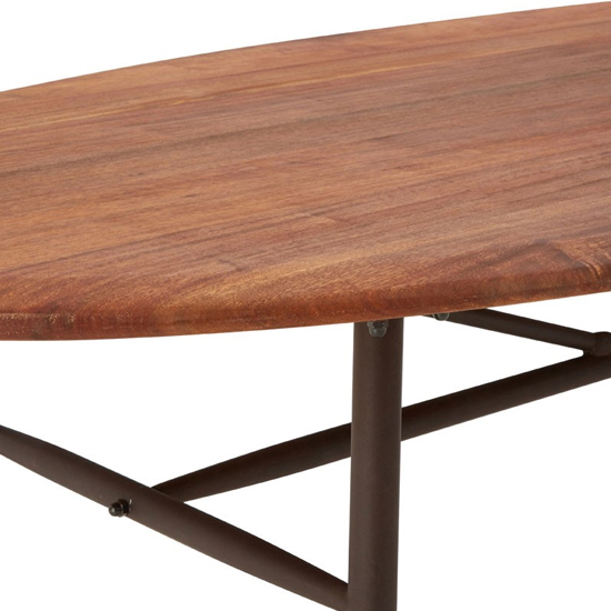 Ashbling Oval Wooden Dining Table In Walnut_3