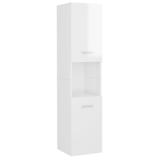 Asher Wooden Bathroom Furniture Set In White