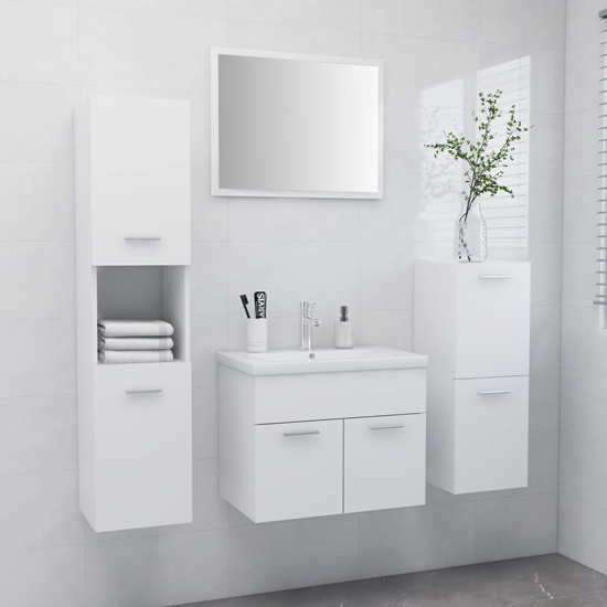 Asher Wooden Bathroom Furniture Set In White_1