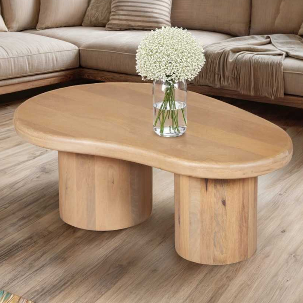 Ashford Wooden Coffee Table In Natural