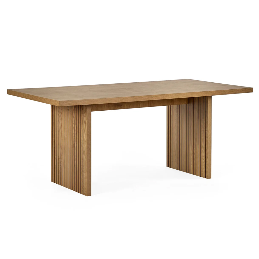 Ashland Wooden Rectangular Dining Table in Light Oak