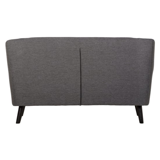 Arabella Fabric 2 Seater Sofa In Dark Grey_4