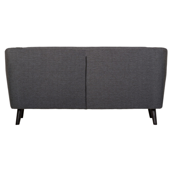 Arabella Fabric 3 Seater Sofa In Dark Grey_4