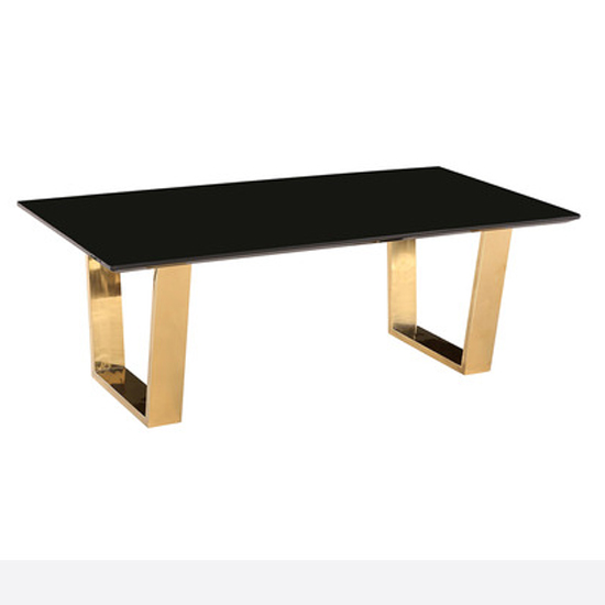 Ashwell High Gloss Coffee Table In Black With Gold Legs_2