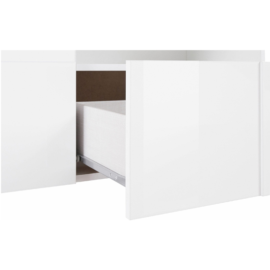Aspen Contemporary TV Stand In White High Gloss With LED_6