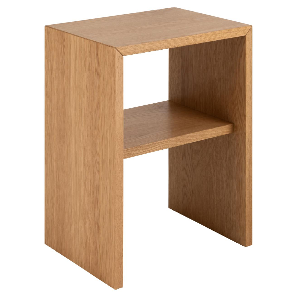 Assago Wooden Side Table In Oak