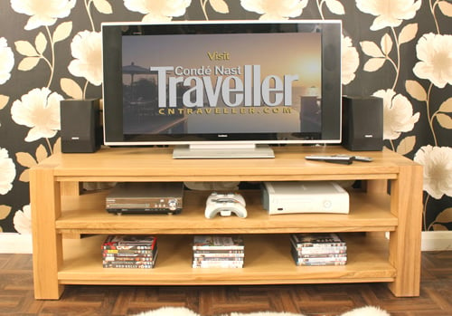 aston tv stand cvr09a - 6 Reasons To Go With Oak TV Cabinets For Flat Screens With Doors