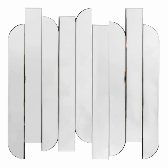 Read more about Astorga rectangular wall mirror in silver