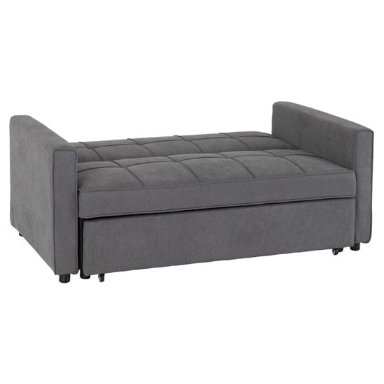 Annecy Fabric Sofa Bed In Dark Grey_2