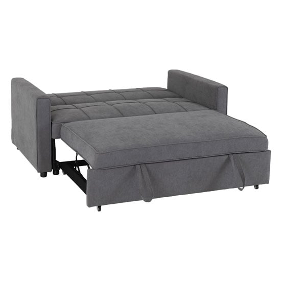 Annecy Fabric Sofa Bed In Dark Grey_4