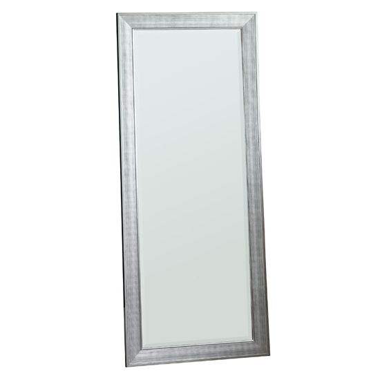 Astoria Leaner Floor Mirror In Silver Furniture in Fashion