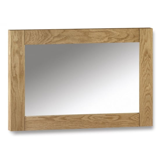 Mabli Wall Mirror With Solid Oak Frame_2