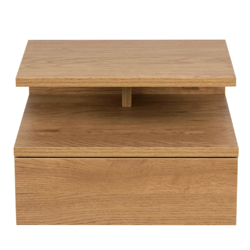 Astoria Wooden Bedside Cabinet With 1 Drawer In Oak