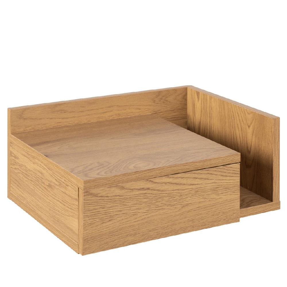 Astoria Wooden Bedside Cabinet In Oak