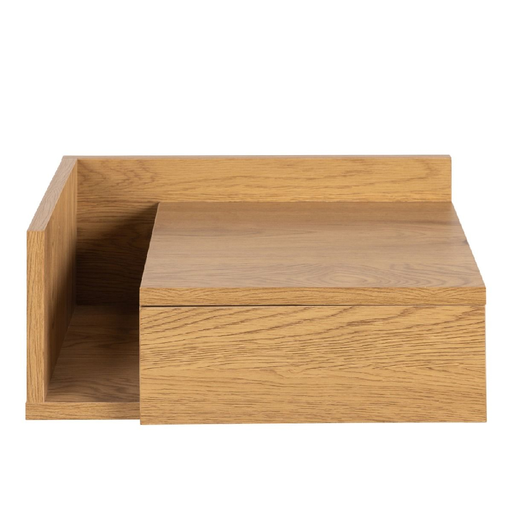 Astoria Wooden Bedside Cabinet In Oak
