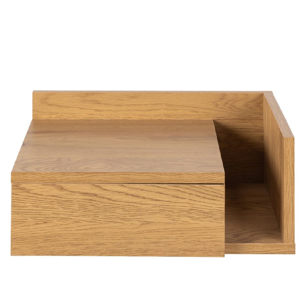 Astoria Wooden Bedside Cabinet In Oak