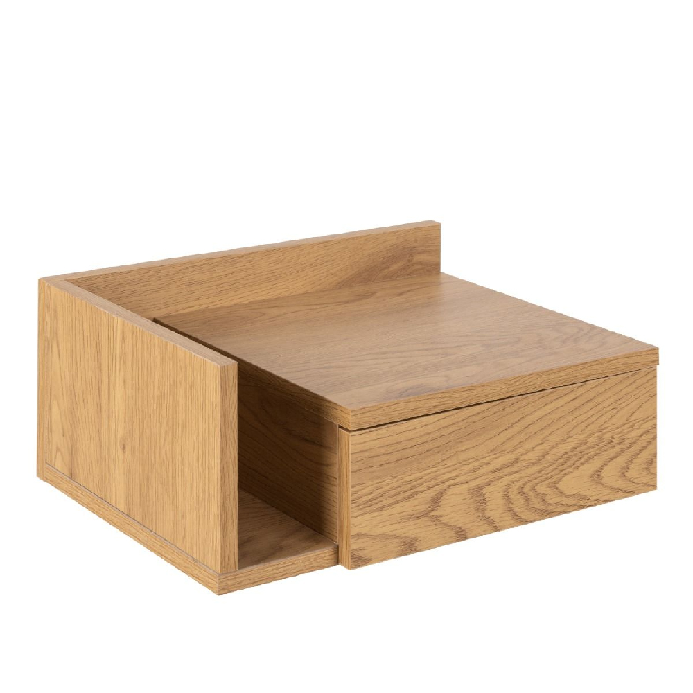 Astoria Wooden Bedside Cabinet In Oak