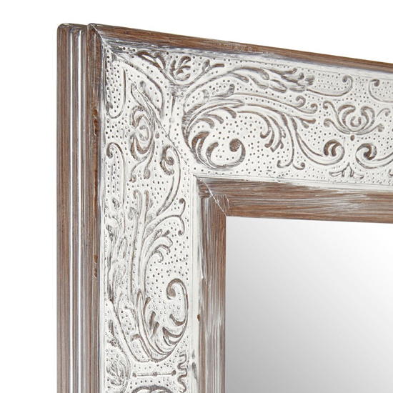 Astoya Rectangular Wall Mirror In Antique Silver_3