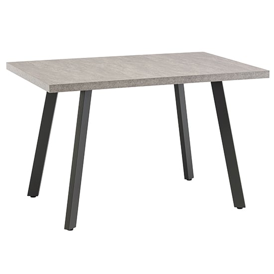 Athink Rectangular Wooden Dining Table In Grey