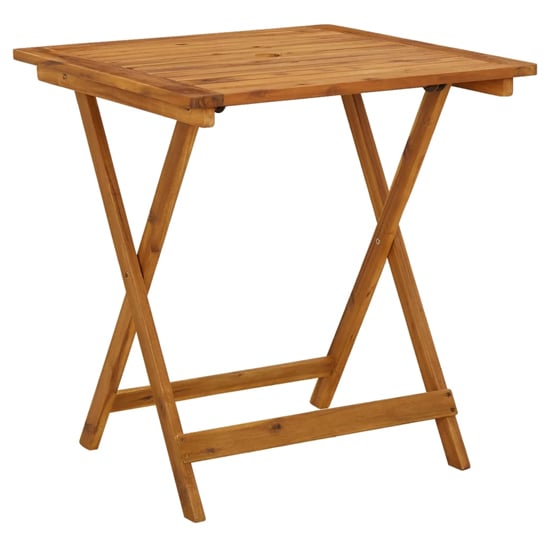 Read more about Attic square outdoor folding wooden dining table in natural