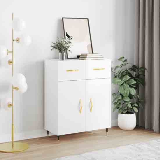 Read more about Attica high gloss sideboard with 2 doors in white