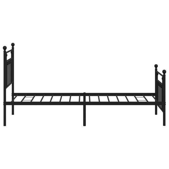 Attica Metal Single Bed In Black
