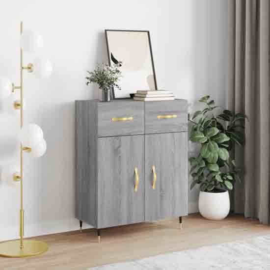 Read more about Attica wooden sideboard with 2 doors in grey sonoma