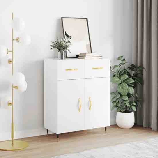 Attica Wooden Sideboard With 2 Doors In White