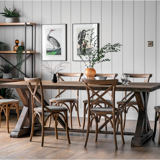 Attleboro Small Wooden Rectangular Dining Table In Oak