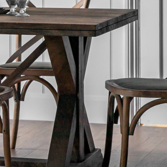 Attleboro Small Wooden Rectangular Dining Table In Oak