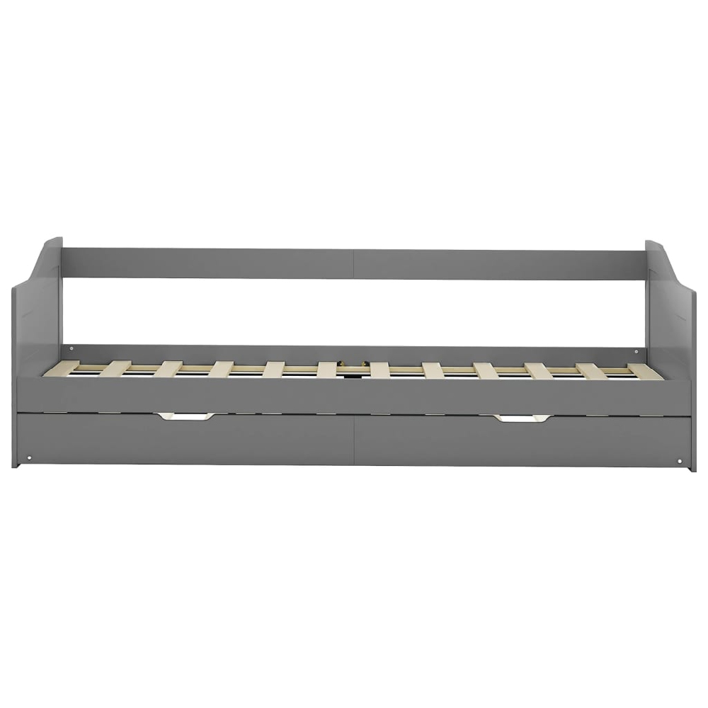 Atwater Wooden Pull Out Sofa Bed In Grey