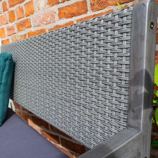 Auchinleck Outdoor Wooden Storage Seating Bench In Grey Wash_3