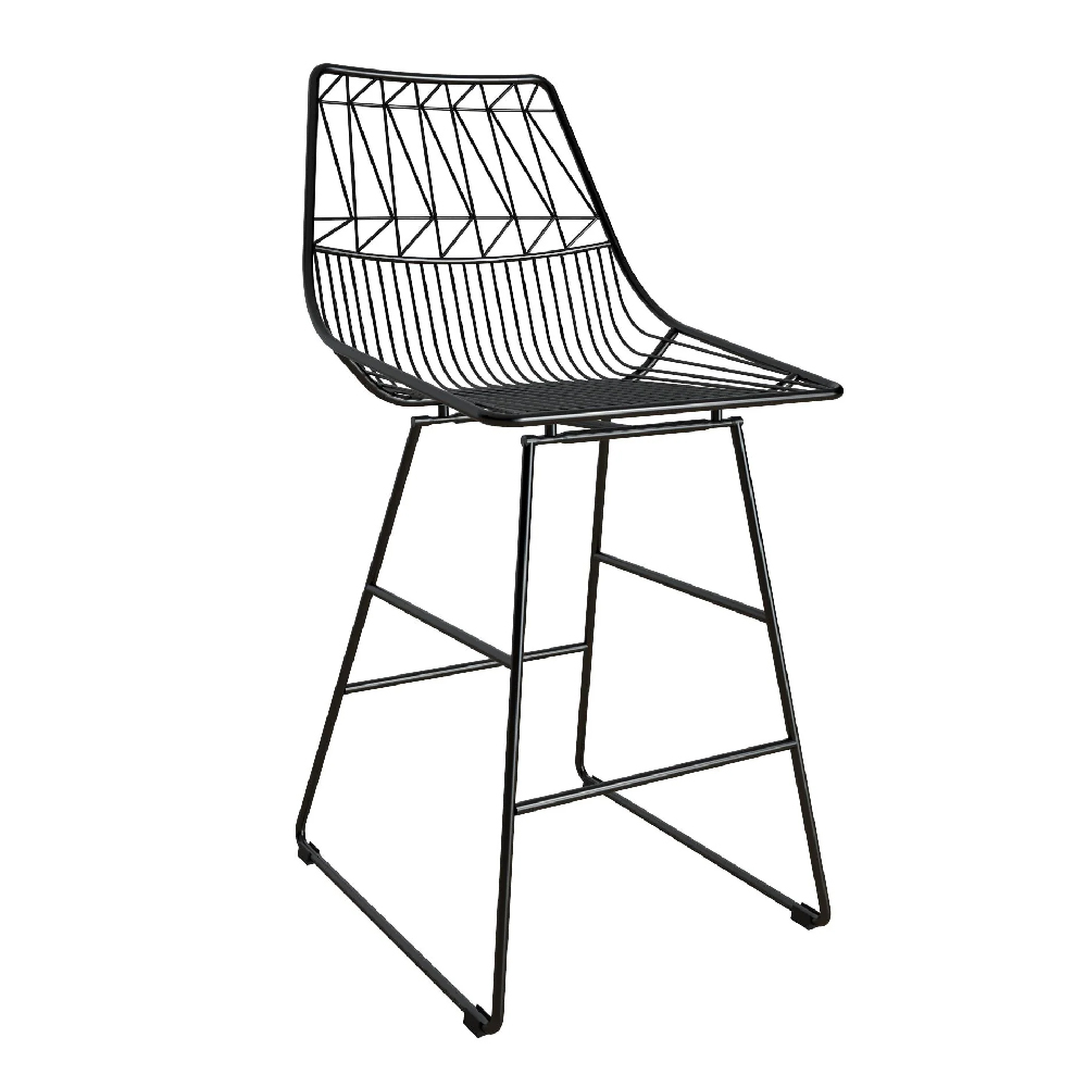 Read more about Auckland metal bar chair in black