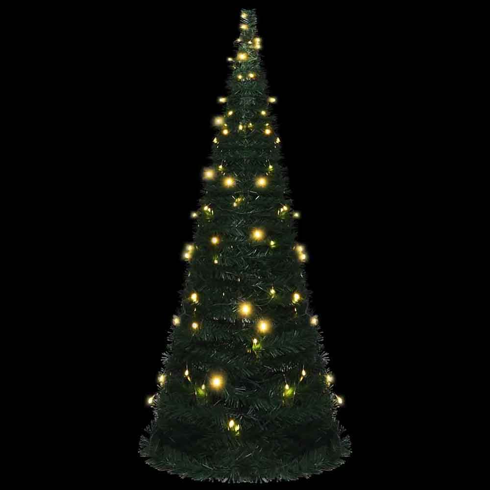 Aurelia 210cm PVC Artificial Pre-lit Christmas With LED - Green