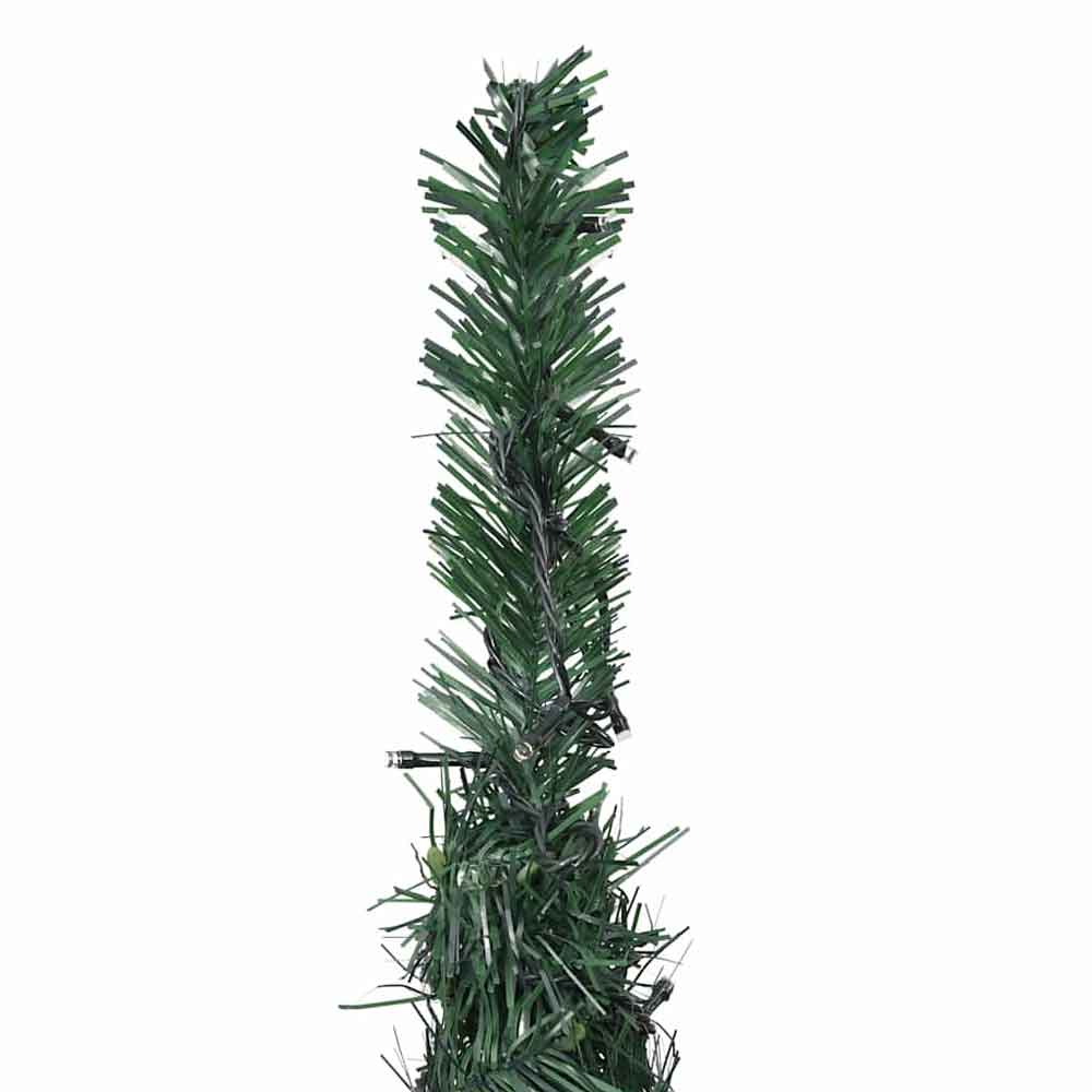 Aurelia 210cm PVC Artificial Pre-lit Christmas With LED - Green