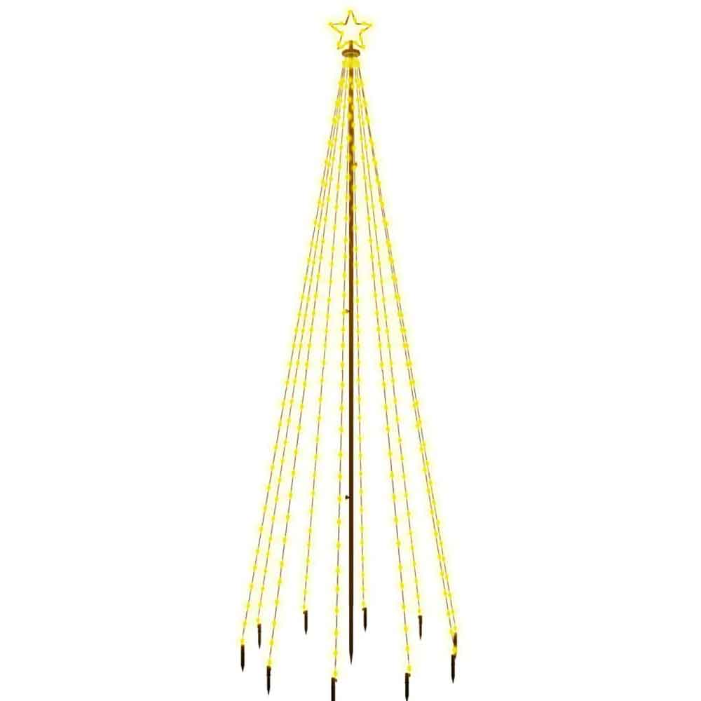Aurelia 300cm Metal Christmas Tree With 310 LEDs - Warm White