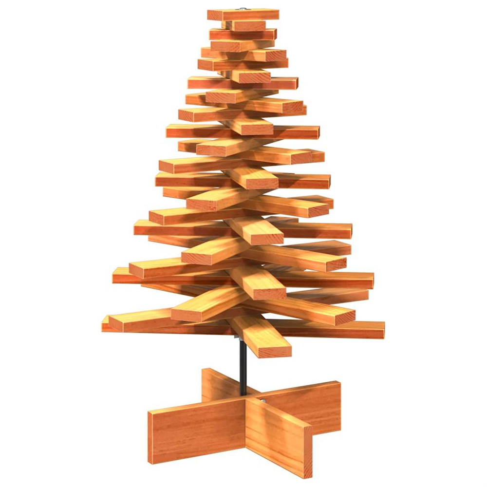 Aurelia 80cm Wooden Christmas Tree - Brown