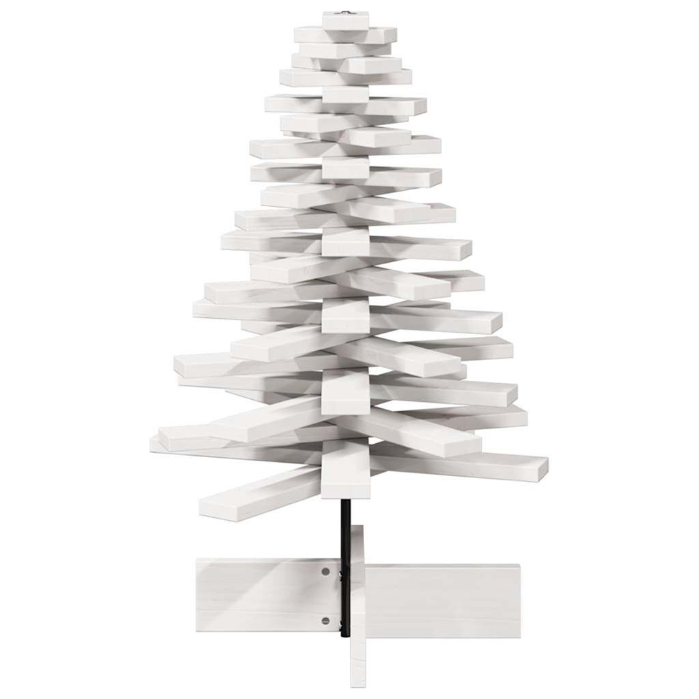 Aurelia 80cm Wooden Christmas Tree - White
