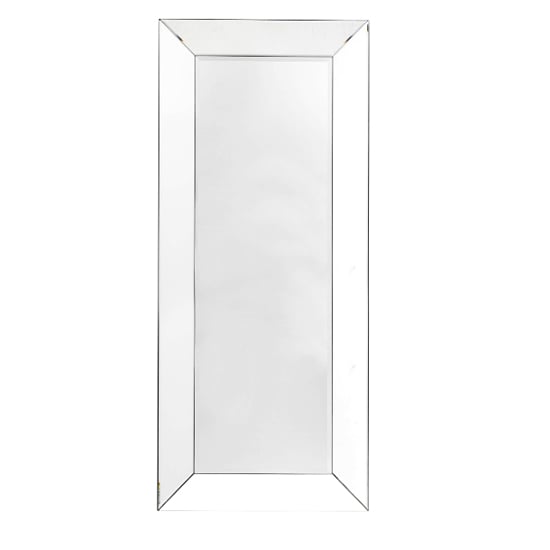 Read more about Aurora large rectangular wall mirror in clear