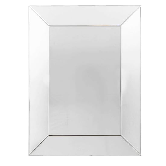 Product photograph of Aurora Rectangular Wall Mirror Small In Clear from Furniture in Fashion