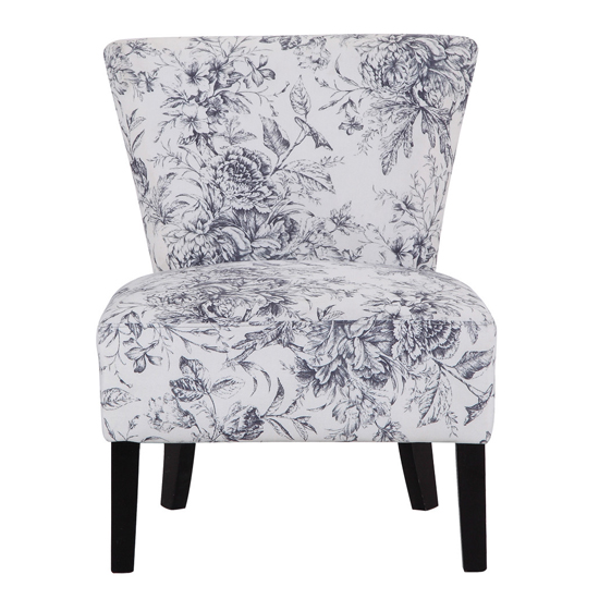Axbridge Linen Lounge Chaise Chair In Floral_1