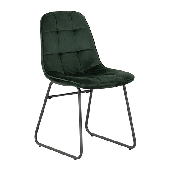 Avah Extending Concrete Effect Dining Table 4 Lyster Green Chair_4