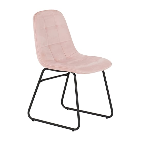 Avah Extending Concrete Effect Dining Table 4 Lyster Pink Chair_4